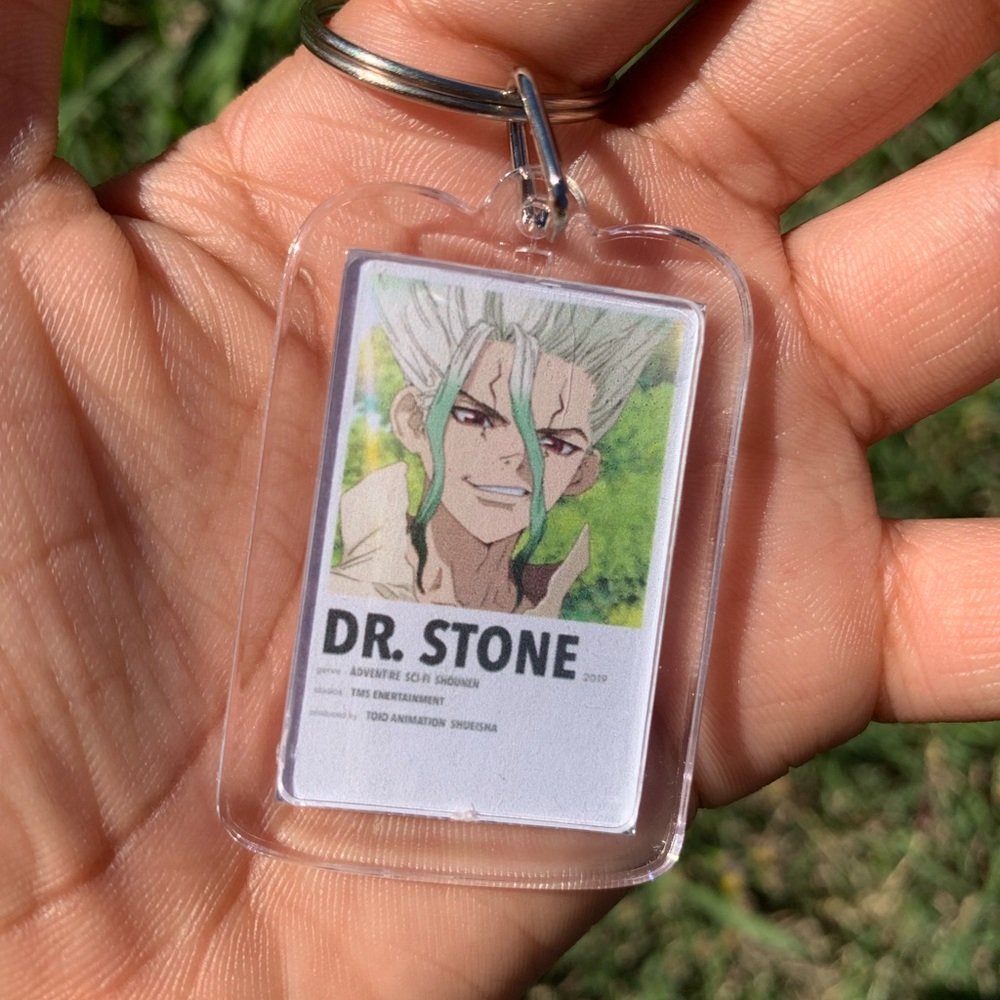 Dr. Stone Anime Keychain